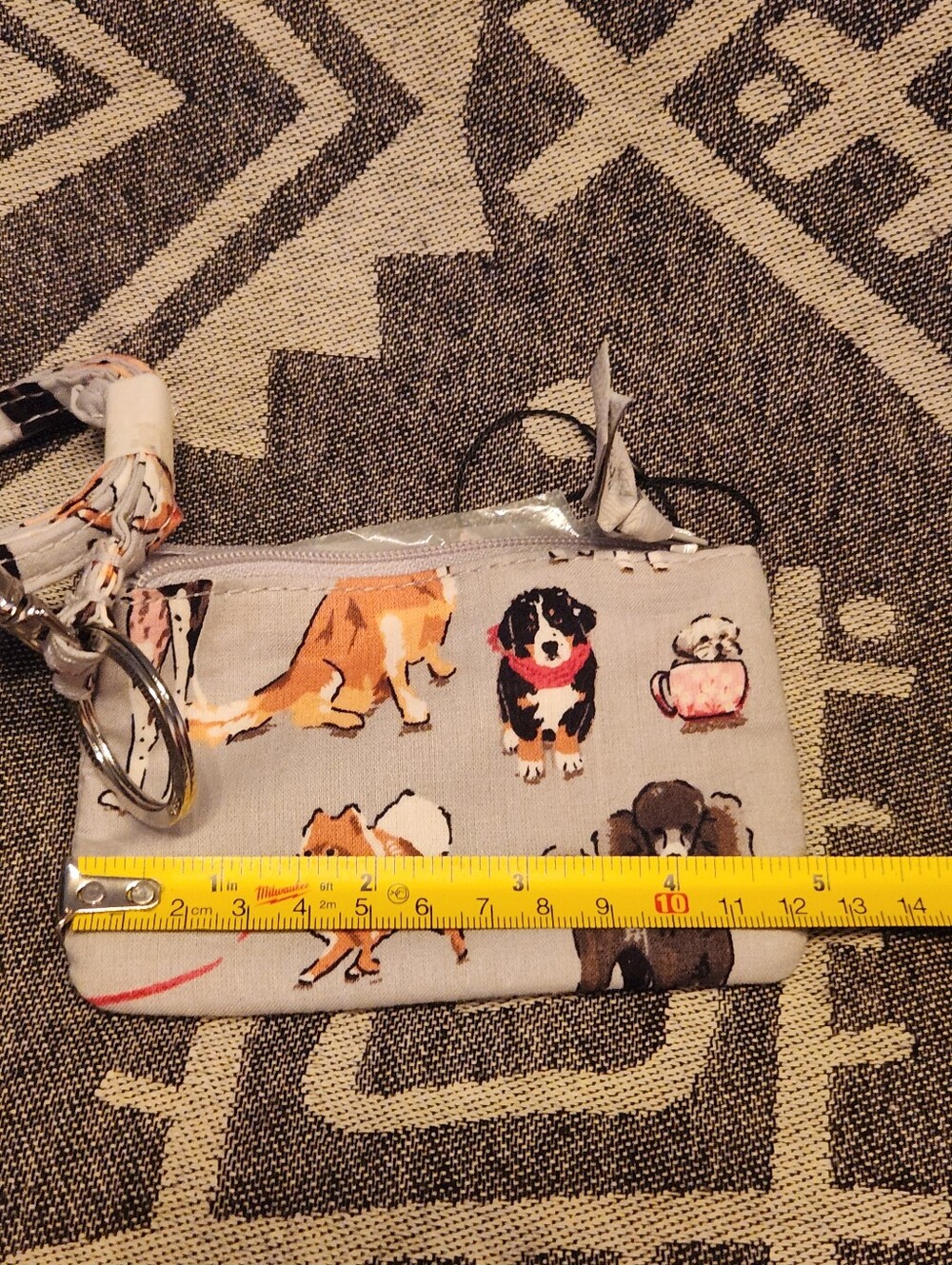 NWOT Vera Bradley Zip ID Case In Dog Show Pattern New Without Tags - Picture 9 of 10